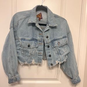 Cropped Jean Jacket